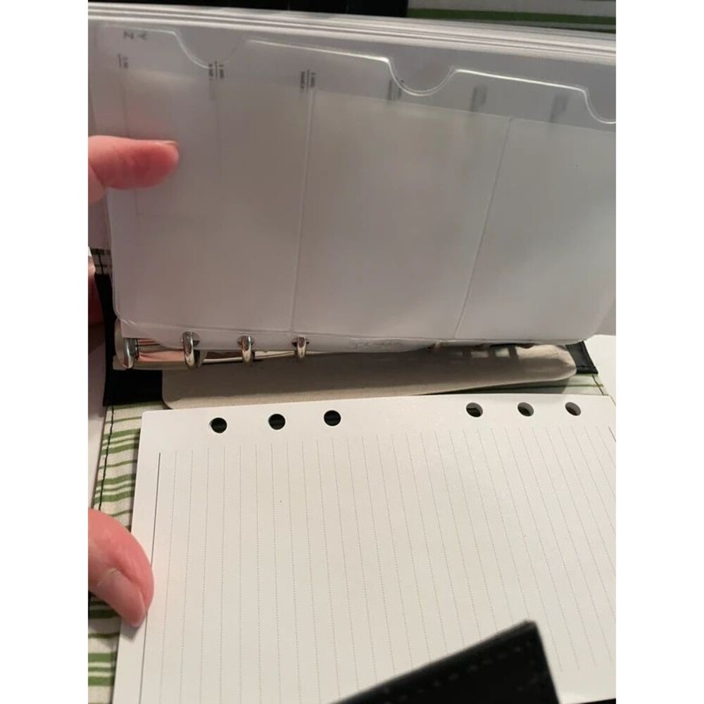 Mead Undated Refillable Planner Black - Picture 4 of 5